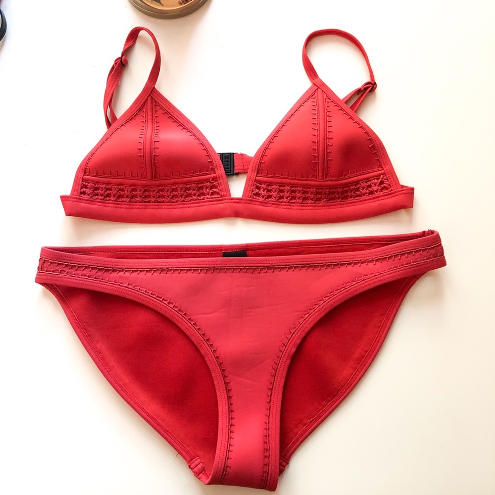 Triangl “Gigi” Bikini - Red